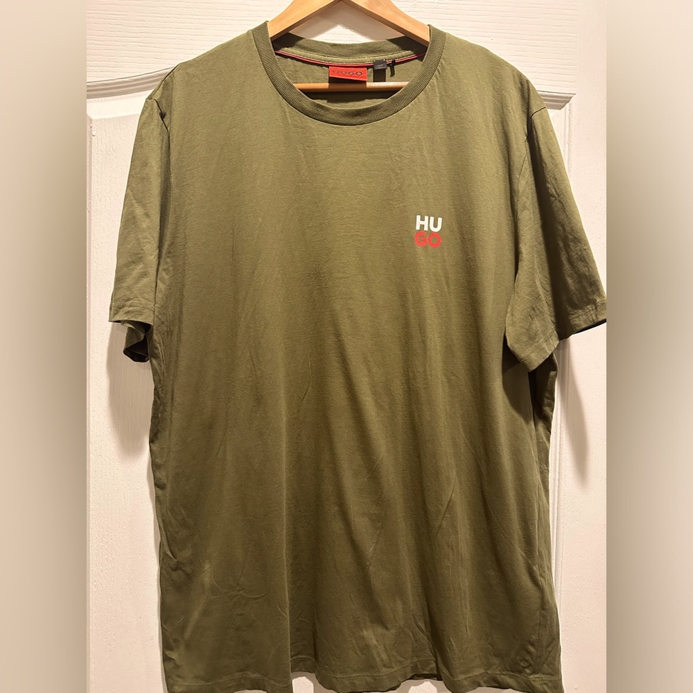 XXL Olive Green Hugo T-shirt